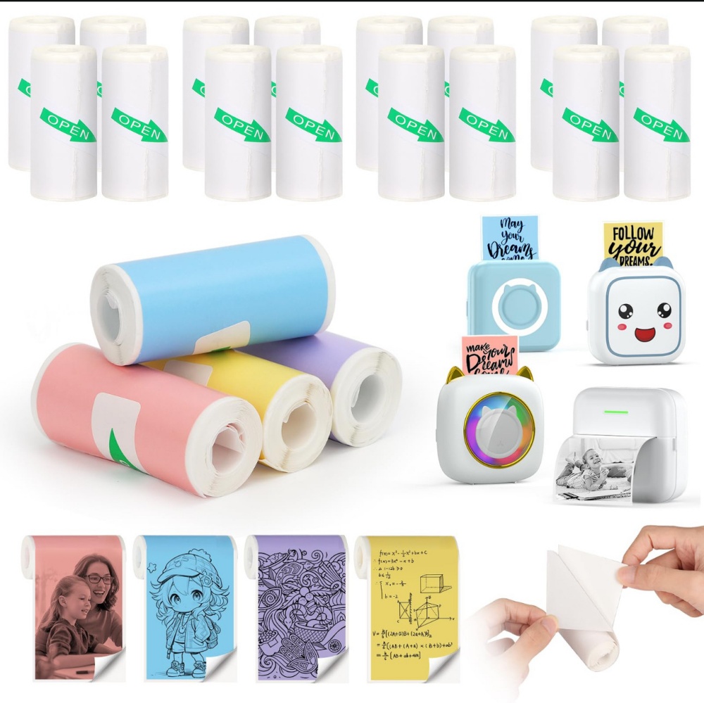 Thermal Paper MINI Printing Se - đánh giá và giá Photo Printer